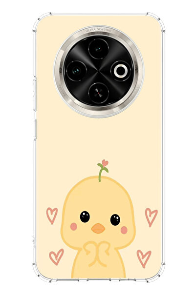 TechTree حافظة سيليكون مطبوع متوافقة مع هاتف Tecno Spark 30C بنمط الديناصور ا...