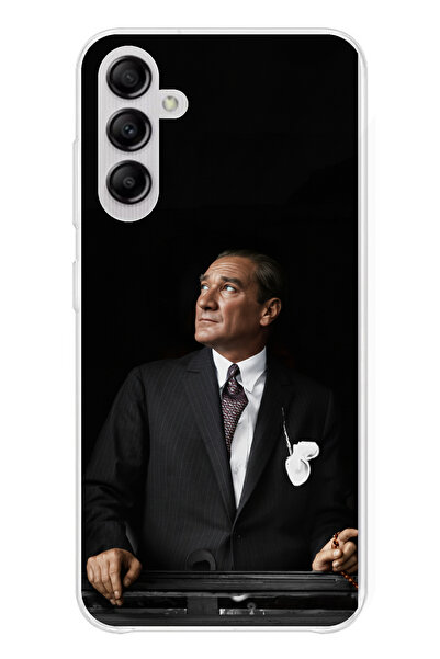 TechTree حافظة سيليكون متوافقة مع هاتف سامسونج جالاكسي A14 من Ufka Lider Atat...