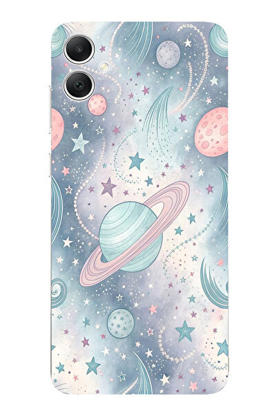 TechTree حافظة سيليكون ناعمة ملونة متوافقة مع هاتف سامسونج جالاكسي A05 مطبوع