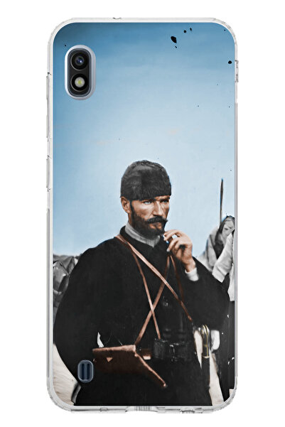 TechTree حافظة سيليكون متوافقة مع هاتف سامسونج جالاكسي A10 من أتاتورك سيهيفيد...