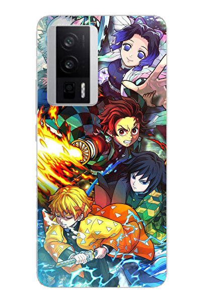 TechTree Poco F5 Pro Compatible Demon Slayer Legend: Demon Slayers B Printed ...