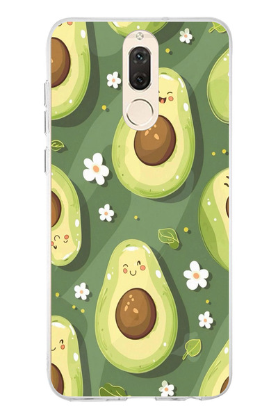 TechTree حافظة سيليكون متوافقة مع هاتف هواوي ميت 10 لايت باللون الأخضر اللطيف...