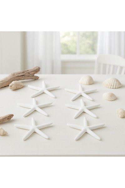 YINZUO مجموعة نجوم البحر الزخرفية بنمط الشاطئ الساحلي