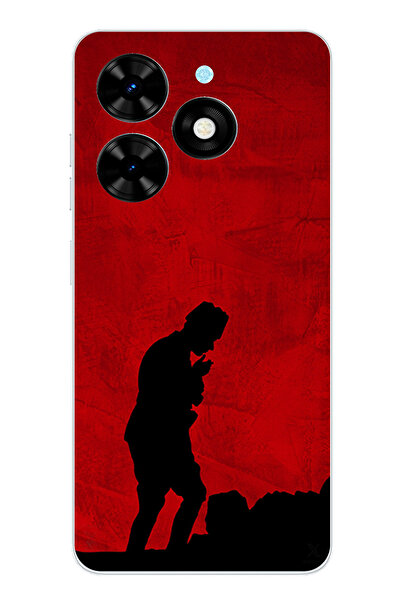 TechTree حافظة سيليكون أتاتورك مطبوع متوافقة مع تكنو سبارك جو 2024 مع تفاصيل ...