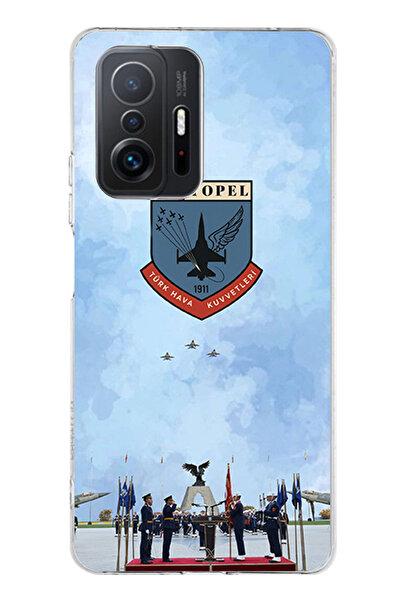 TechTree حافظة سيليكون متوافقة مع القوات الجوية التركية مطبوع لهاتف Xiaomi Mi...