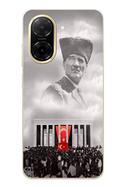 TechTree Redmi A5 Compatible Leader among the Clouds Kalpakli Ataturk Printed Silicone Case