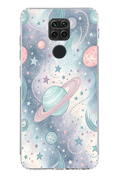 TechTree حافظة سيليكون ناعمة ملونة متوافقة مع هاتف Redmi Note مطبوع