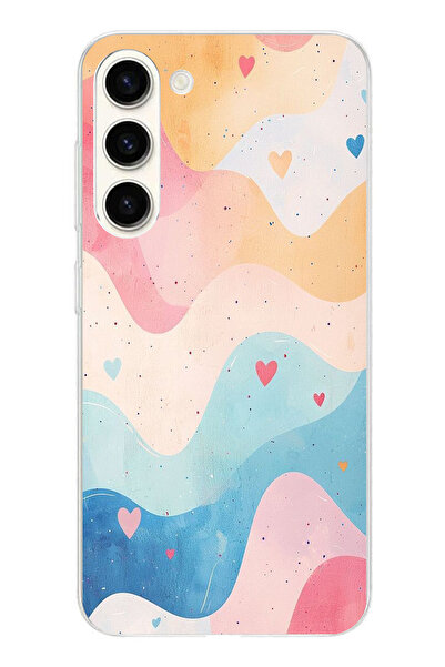 TechTree حافظة سيليكون متوافقة مع هاتف سامسونج جالاكسي S24 بلس ذات ألوان باست...