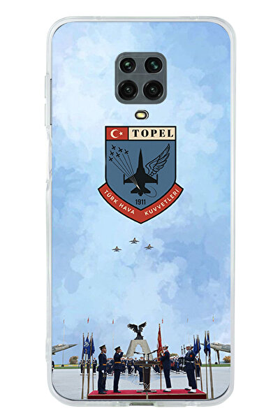 TechTree Redmi Note 9 Pro-9S Compatible Turkish Air Force Printed Silicone Case