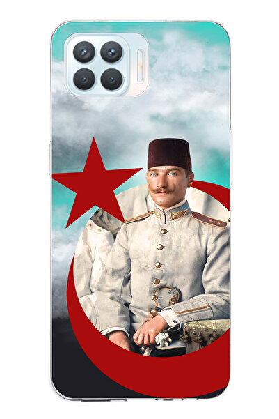 TechTree حافظة سيليكون متوافقة مع هاتف OPPO Reno 4 Lite من Young Years Atatur...