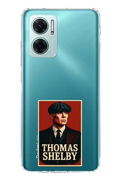 TechTree Redmi Note 11E Compatible Thomas Shelby Banner Printed Silicone Case