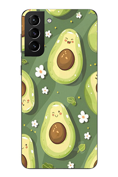 TechTree حافظة سيليكون متوافقة مع هاتف سامسونج جالاكسي S21 بلس باللون الأخضر ...