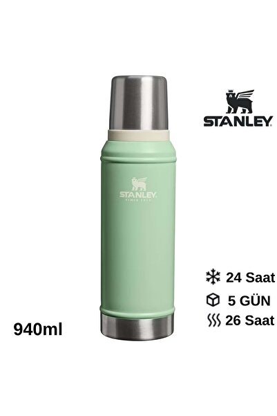 Stanley Klasik Vakumlu Çelik Termos 0,94 Lt Matara YEŞİL