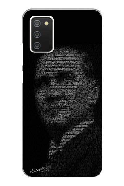 TechTree Samsung Galaxy A02S Compatible Silicone Case with Atatürk Silhouette...