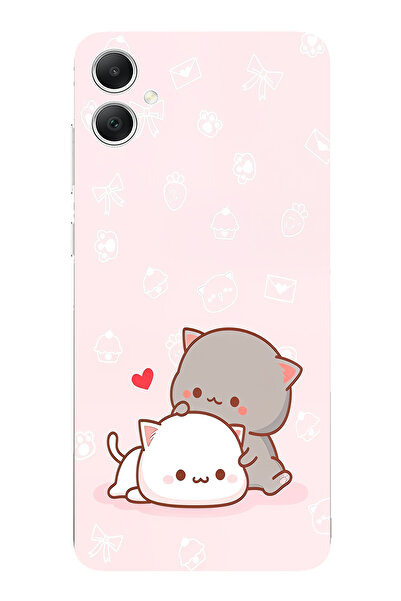 TechTree حافظة سيليكون متوافقة مع هاتف Samsung Galaxy A05، لطيفة وريموتية، مطبوع