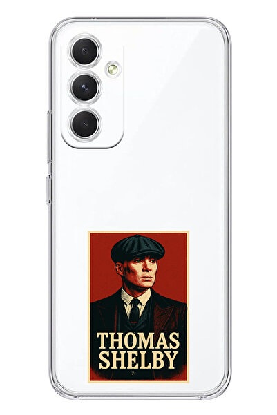 TechTree Samsung Galaxy A54 Compatible Thomas Shelby Banner Printed Silicone Case