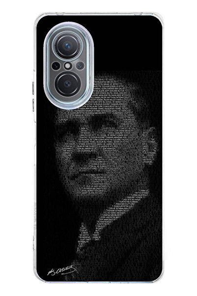 TechTree حافظة سيليكون متوافقة مع هاتف Huawei Nova 9 Se مكتوب عليها Hitabe Ya...