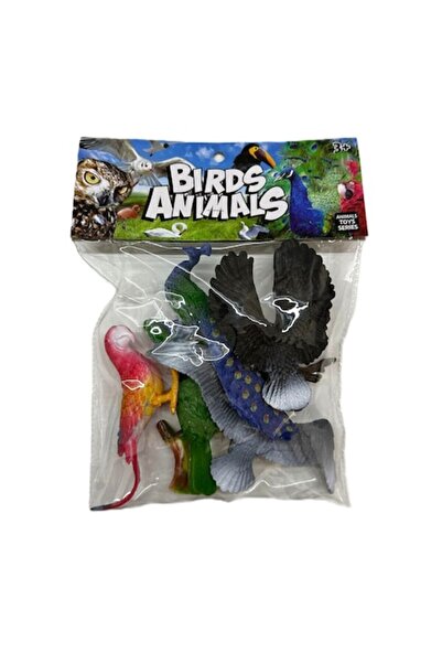 OEM Set de 5 păsări exotice