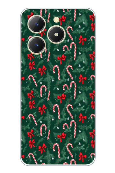 TechTree حافظة سيليكون متوافقة مع شجرة الصنوبر وعصا الحلوى مطبوع لعام 2023 من...