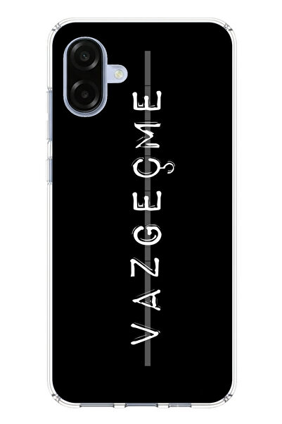 TechTree جراب سيليكون متوافق مع هاتف سامسونج جالاكسي A07 مكتوب عليه مطبوع