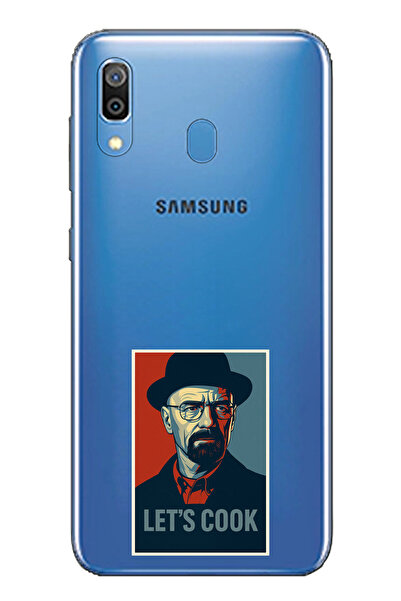 TechTree Samsung Galaxy A20-A30 Compatible Lets Cook Banner Printed Silicone ...