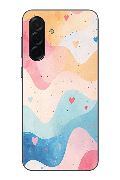 TechTree حافظة سيليكون متوافقة مع هاتف سامسونج جالاكسي A36 ذات ألوان باستيل و...