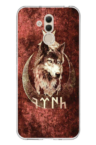 TechTree حافظة سيليكون مطبوع متوافقة مع هاتف Huawei Mate 20 Lite مع كتابة جوك...