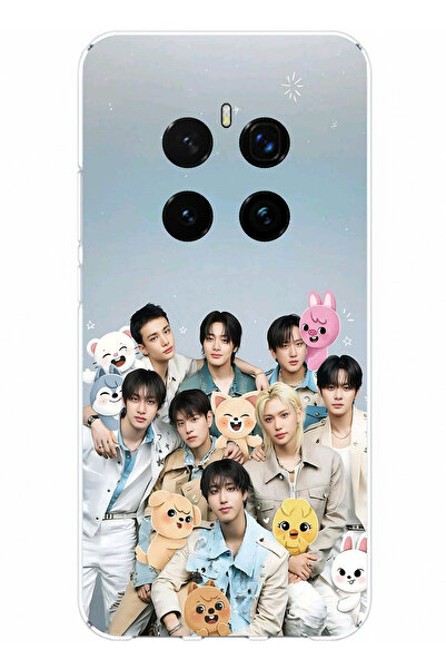TechTree حافظة سيليكون مطبوع متوافقة مع Honor Magic 7 PRO بتصميم فرقة K-Pop ل...