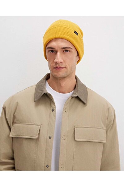 Mavi M092216 Unisex Beret Hat Yellow