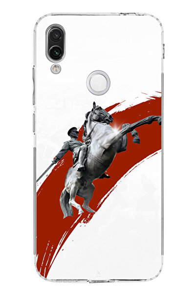 TechTree Redmi Note 7-7 Pro Compatible Şaha Kalkmış at Detailed Atatürk Print...