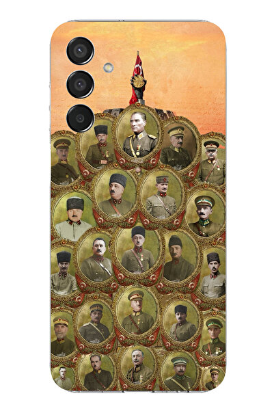 TechTree حافظة سيليكون متوافقة مع هاتف سامسونج جالاكسي M15 من أتاتورك وقادة ا...