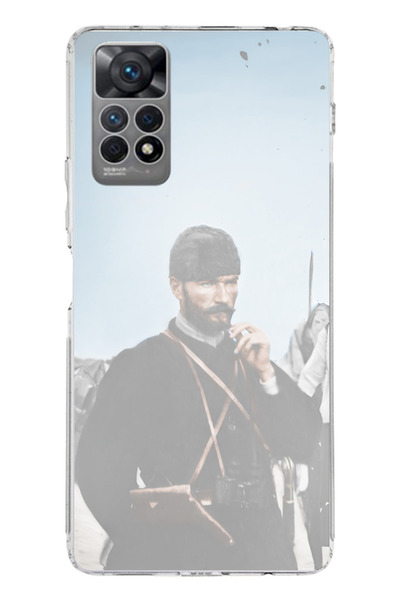 TechTree حافظة سيليكون متوافقة مع هاتف Redmi Note 11 PRO 4G من أتاتورك في الم...