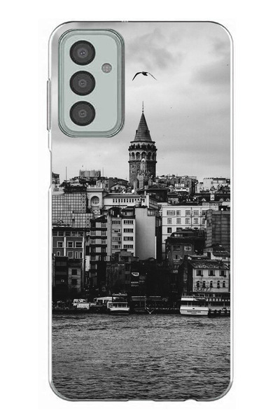 TechTree حافظة سيليكون مطبوع متوافقة مع هاتف سامسونج جالاكسي M13-M23 مع إطلال...