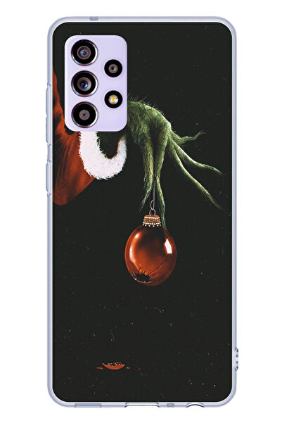 TechTree حافظة سيليكون متوافقة مع هاتف سامسونج جالاكسي A32 باللون الأخضر وكرة...