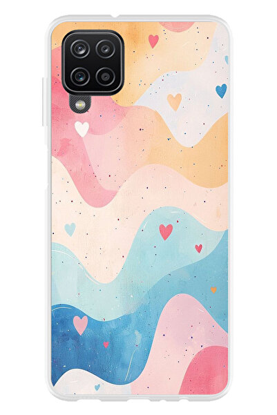 TechTree حافظة سيليكون متوافقة مع هاتف سامسونج جالاكسي A22-M22-M32 ذات ألوان ...