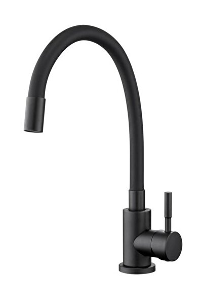 ZEGOR Sink Mixer Plastic Neck Black 4-F 090 KB