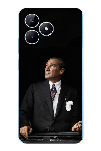 TechTree حافظة سيليكون متوافقة مع هاتف Realme Note 50 من Ufka Bakan Lider Ata...