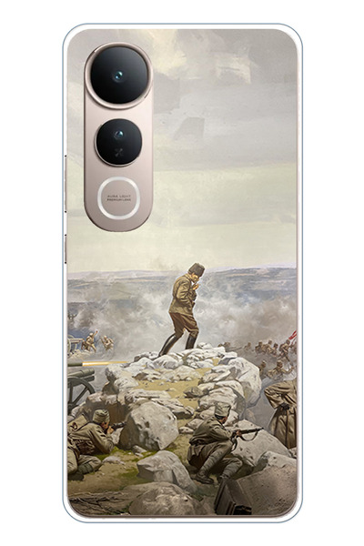 TechTree حافظة سيليكون متوافقة مع هاتف Vivo V50 Lite من Cephede Commander Ind...