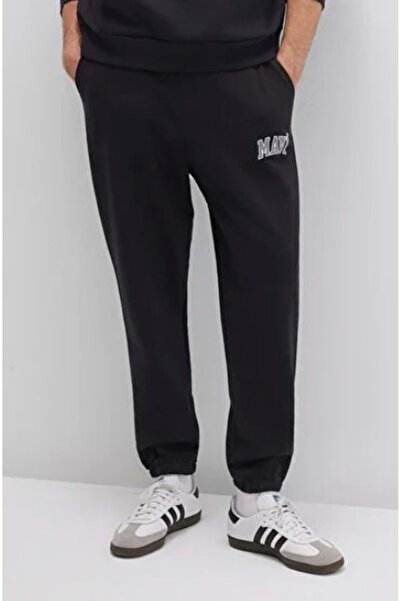 Mavi M0010207 Logo Printed Sweatpants Men's Sweatpants Black