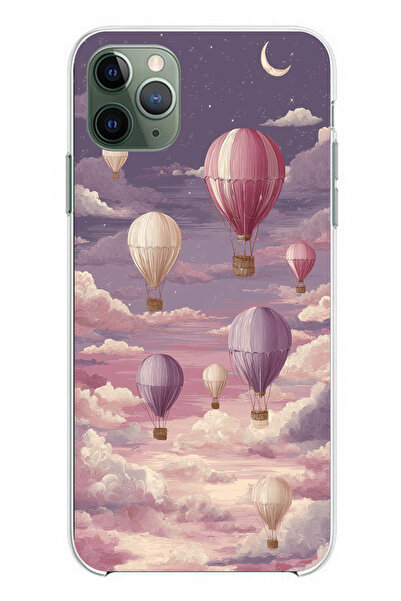 TechTree حافظة سيليكون متوافقة مع هاتف iPhone 11 Pro Max باللون الأرجواني الس...