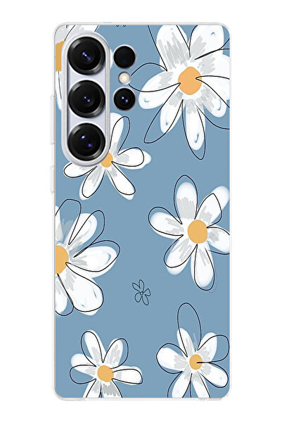 TechTree حافظة سيليكون متوافقة مع هاتف سامسونج جالاكسي S25 ULTRA باللون الأزر...