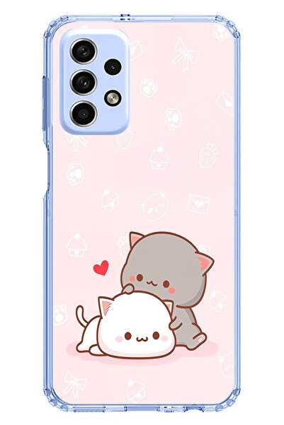 TechTree حافظة سيليكون متوافقة مع هاتف سامسونج جالاكسي A33، لطيفة ورائعة مطبوع