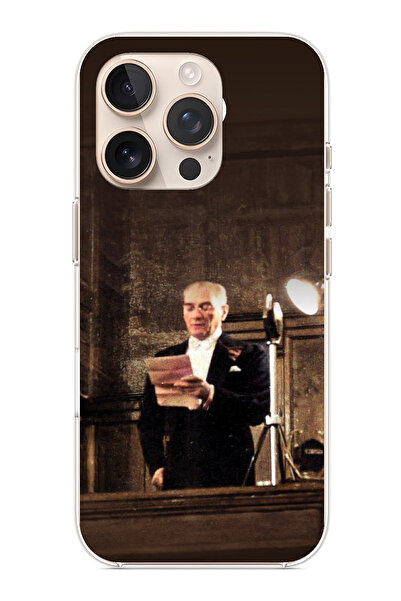 TechTree حافظة سيليكون متوافقة مع هاتف iPhone 16 PRO MAX متوافقة مع خطاب مجلس...