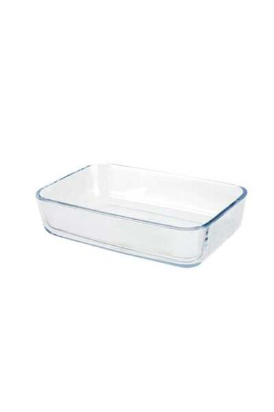 Pyrex طبق خبز زجاجي مستطيل الشكل، أبعاده 20.5 × 13.5 × 4.8 سم، سعته 900 مل