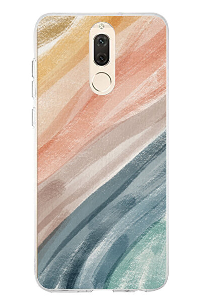 TechTree حافظة سيليكون متوافقة مع هاتف هواوي ميت 10 لايت مطبوع