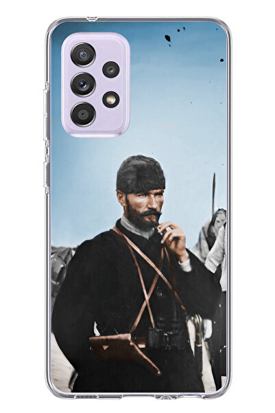 TechTree حافظة سيليكون متوافقة مع هاتف سامسونج جالاكسي A72 من أتاتورك سيهيفيد...