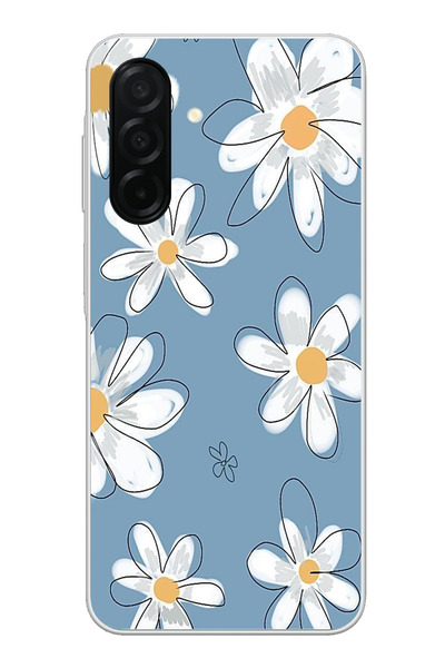 TechTree حافظة سيليكون متوافقة مع هاتف سامسونج جالاكسي A26 باللون الأزرق ديزي...