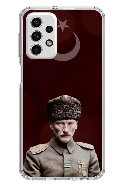 TechTree حافظة سيليكون متوافقة مع هاتف سامسونج جالاكسي A73 على شكل نجمة القمر...