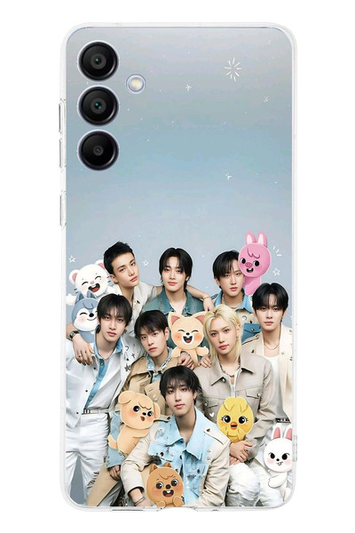 TechTree Printed Silicone Case Compatible with Samsung Galaxy A16, Tray Kids ...