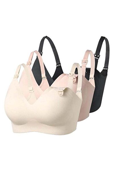 Momcozy Seamless - Extremely Comfortable and Versatile Nursing Bra for Pregnant and Nursing Mothers